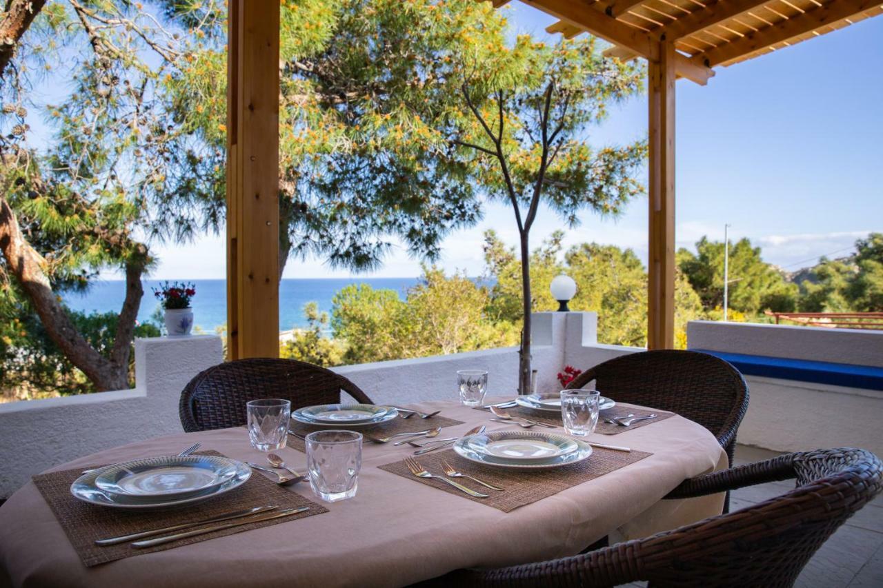 Vista Mare Villa Archangelos  Ngoại thất bức ảnh
